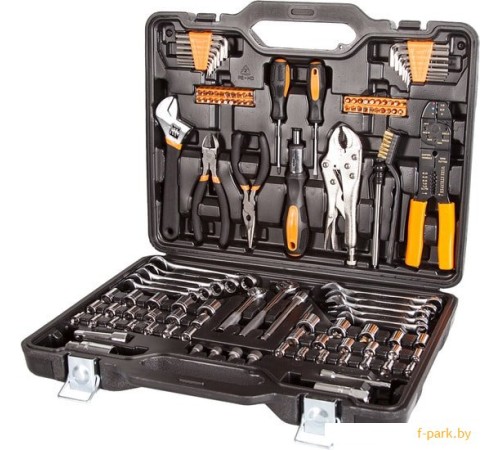Универсальный набор инструментов Bort BTK-123 (123 предмета)