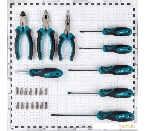 Универсальный набор инструментов Bort BTK-24 (24 предмета)