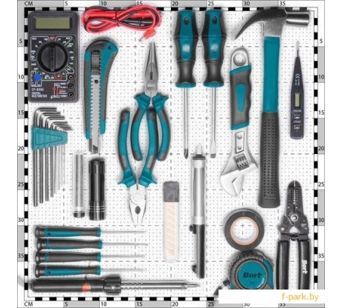 Универсальный набор инструментов Bort BTK-30E (30 предметов)