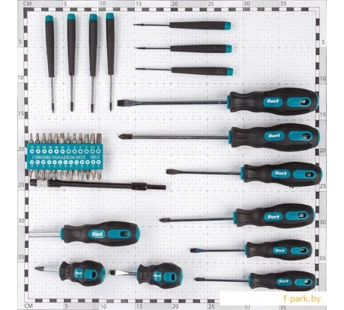 Универсальный набор инструментов Bort BTK-42 (42 предмета)