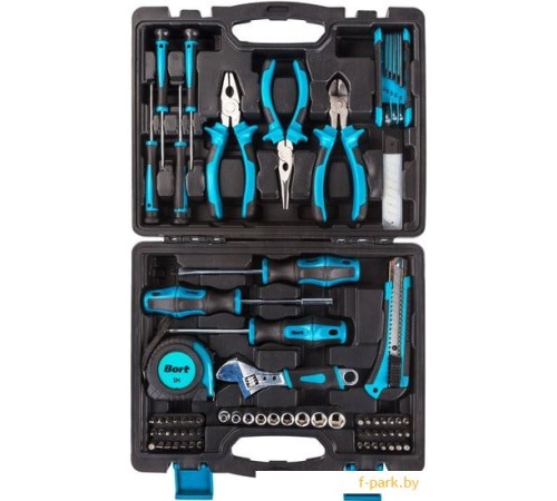 Универсальный набор инструментов Bort BTK-82 (82 предмета)