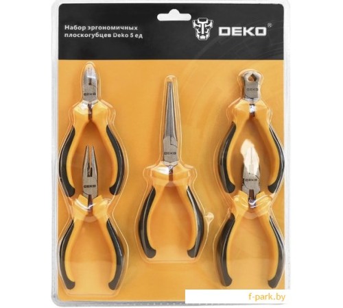 Набор пассатижей Deko 065-0228 (5 предметов)