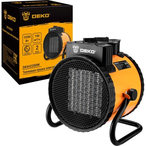Тепловая пушка электрическая Deko DKIH2200W