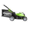 Газонокосилка аккумуляторная Greenworks G40LM41K4 (с АКБ 4 Ah)