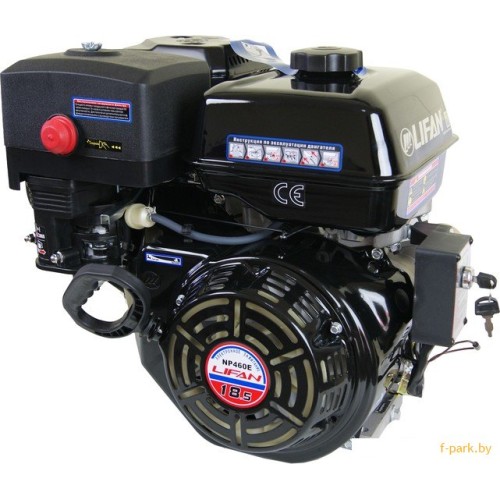 Двигатель бензиновый  Lifan NP460 (вал 25 мм) 18,5 л.с.