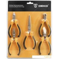 Набор пассатижей Deko 065-0228 (5 предметов)