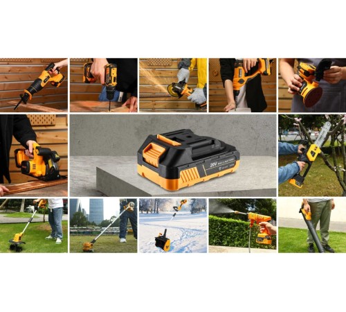 Мойка высокого давления Deko DKCW25 063-4314 (с 2-мя АКБ)