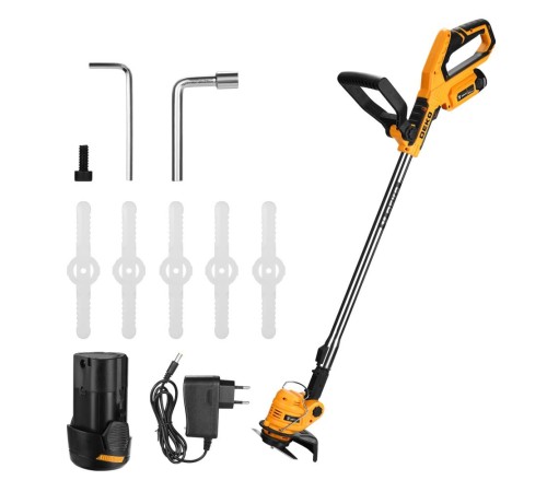 Триммер Deko DKTR12 (с 2-мя АКБ)