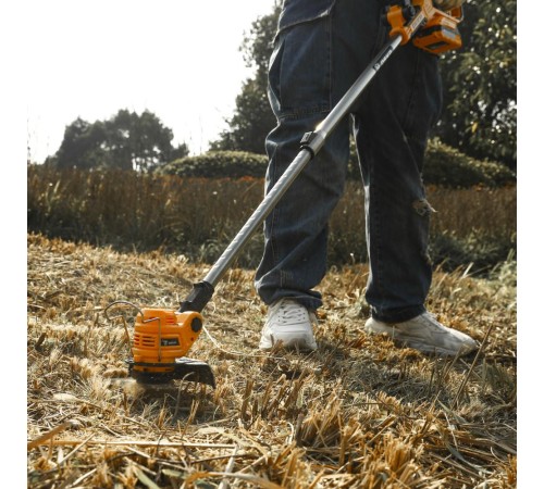 Триммер Deko DKTR12 (с 2-мя АКБ)