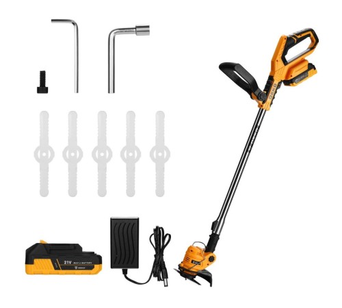 Триммер Deko DKTR21 (с 1-м АКБ)