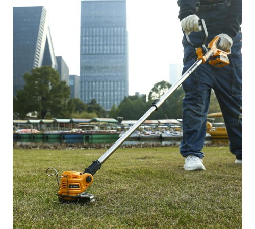 Триммер Deko DKTR21 (с 2-мя АКБ)