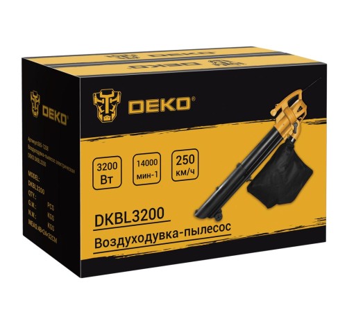 Ручная воздуходувка Deko DKBL3200 065-1208