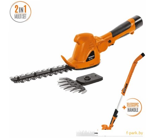 Кусторез + ножницы Daewoo Power DAHT 1212Li Set (с 1-им АКБ)