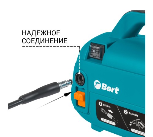 Мойка высокого давления Bort BHR-1600-Compact