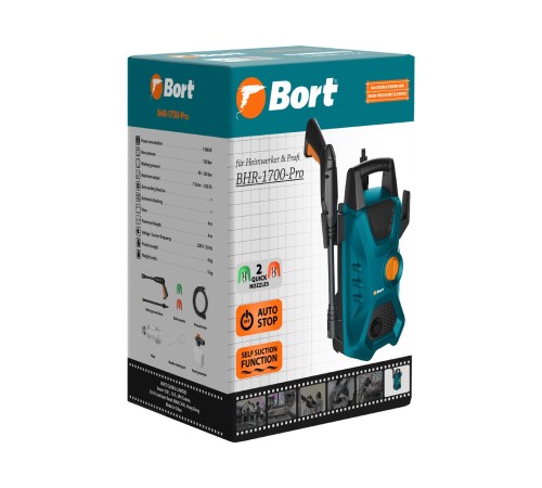 Мойка высокого давления Bort BHR-1700-Pro