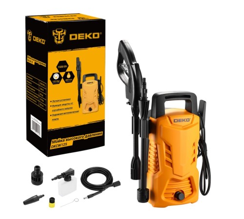 Мойка высокого давления Deko DKCW125
