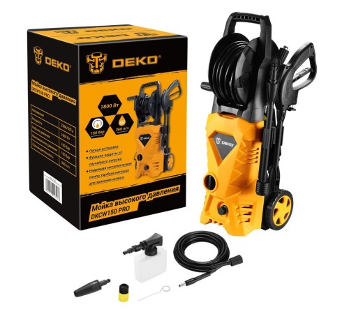 Мойка высокого давления Deko DKCW150 PRO