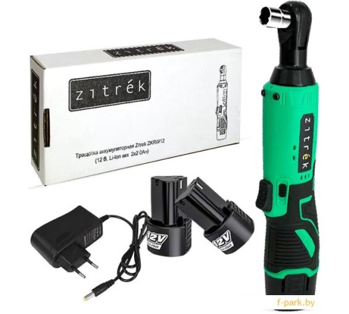 Пневматическая трещотка Zitrek ZKRW12 (с 2-мя АКБ)