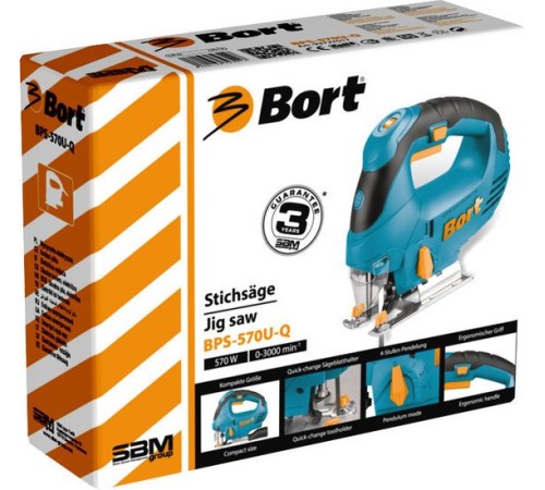 Электролобзик Bort BPS-570U-Q