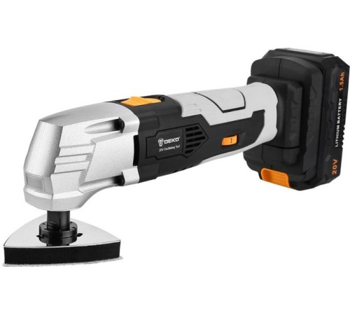 Мультифункциональная шлифмашина Deko DKOT20 Multi (с 1-м АКБ)