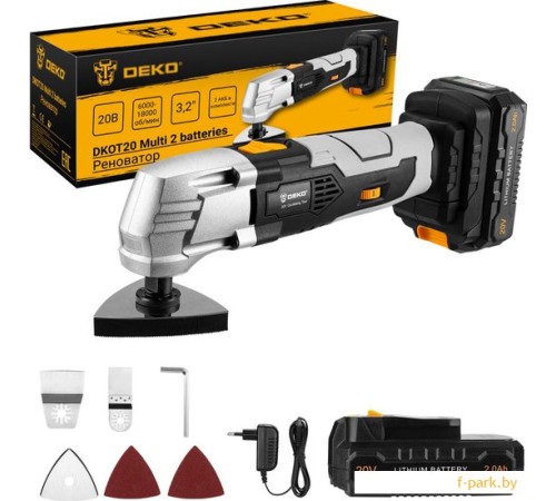 Реноватор Deko DKOT20 Multi SET 063-4425 (с 2-мя АКБ)