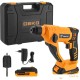 Перфоратор Deko DKCH20 SET (с 2-мя АКБ, кейс)