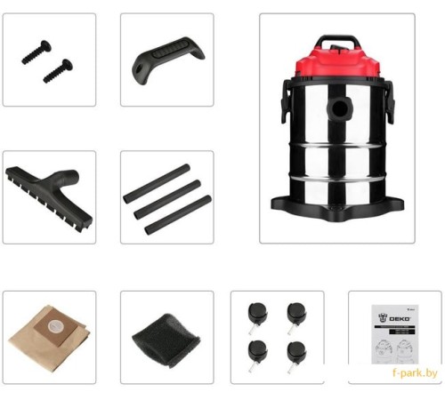 Пылесос Deko DKVC-1400-15S