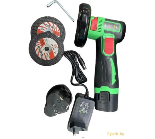 Угловая шлифмашина Zitrek AG 12 063-4401 (с 2-мя АКБ)