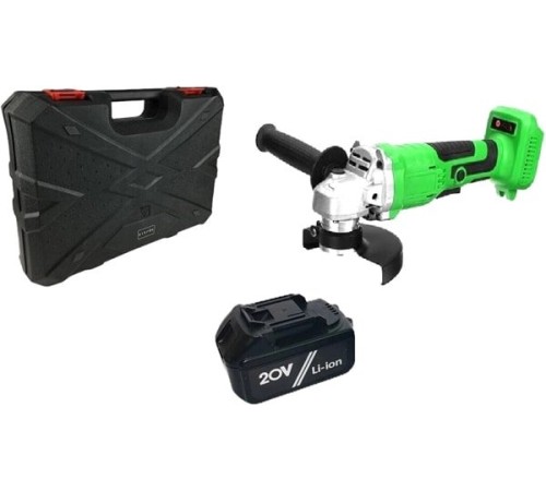 Угловая шлифмашина Zitrek AG 20 Pro (с 1-м АКБ, кейс)