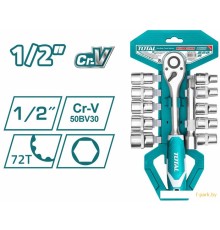 Набор торцевых головок Total THT141121 (12 предметов)