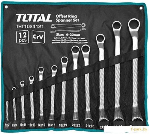 Набор ключей Total THT1024121 (12 предметов)