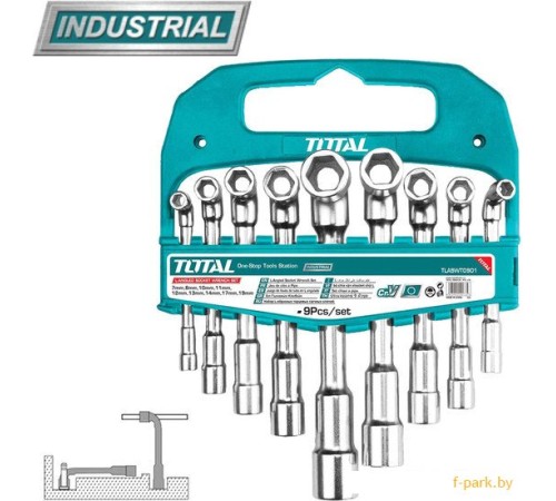 Набор ключей Total TLASWT0901 (9 предметов)