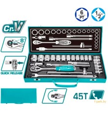 Универсальный набор инструментов Total THT121242 (24 предмета)