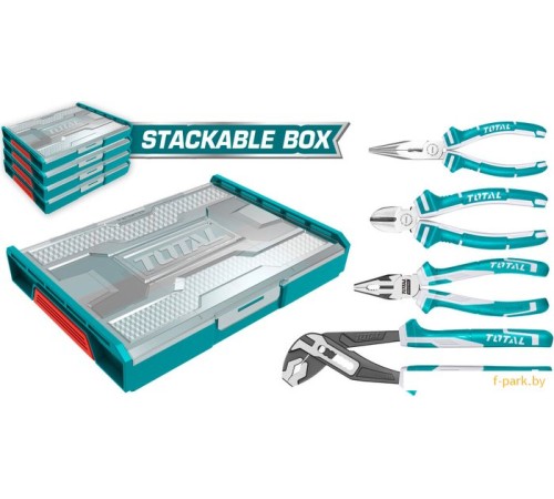 Набор пассатижей Total THKTV02P041 (4 предмета)