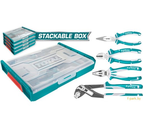 Набор пассатижей Total THKTV02P042 (4 предмета)