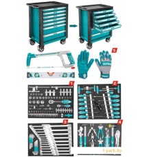 Универсальный набор инструментов Total THPTCS71621 (162 предмета)