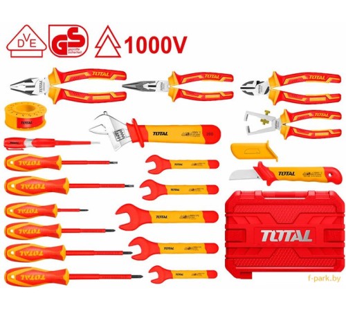 Универсальный набор инструментов Total THKITH1901 (19 предметов)
