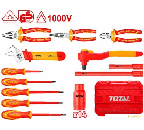 Универсальный набор инструментов Total THKITH2601 (26 предметов)