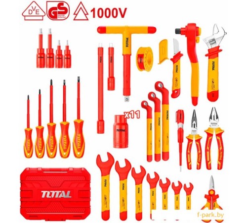 Универсальный набор инструментов Total THKITH4101 (41 предмет)