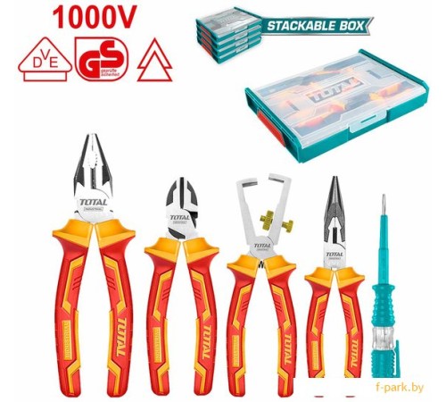 Набор пассатижей Total THKTV02P051 (5 предметов)