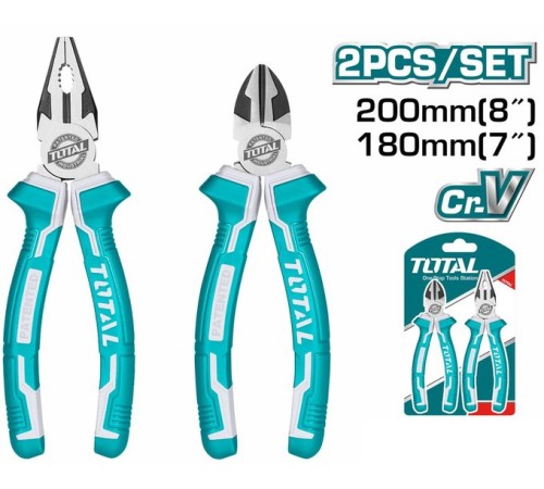 Набор пассатижей Total THT2K0205 (2 предмета)