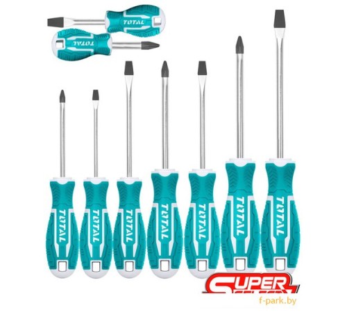 Набор отверток Total THT250609 (9 предметов)