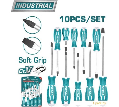 Набор отверток Total THT250610 (10 предметов)