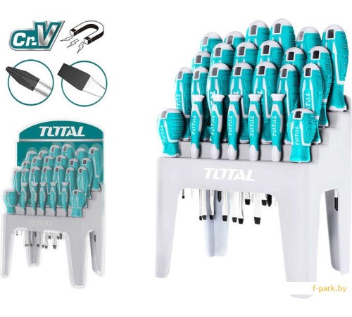 Набор отверток Total THT250626 (26 предметов)