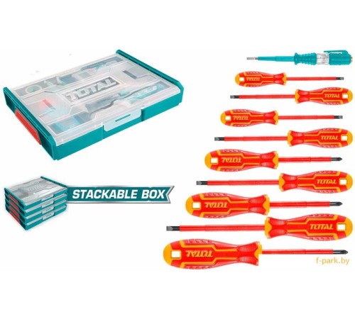 Набор отверток Total THKTV02S101 (10 предметов)