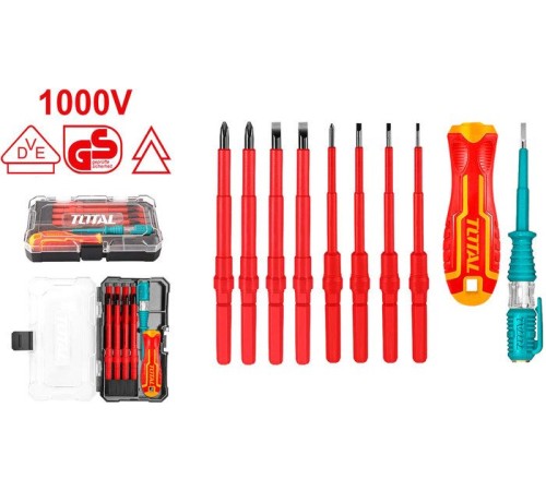 Набор отверток Total THTIS5106 (10 предметов)