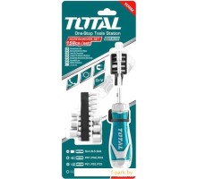 Отвертка с набором Total TACSD30156
