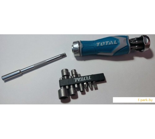 Отвертка с набором Total TACSD30156