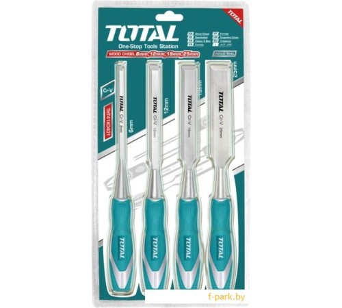 Набор стамесок Total THT41K0401 (4 предмета)