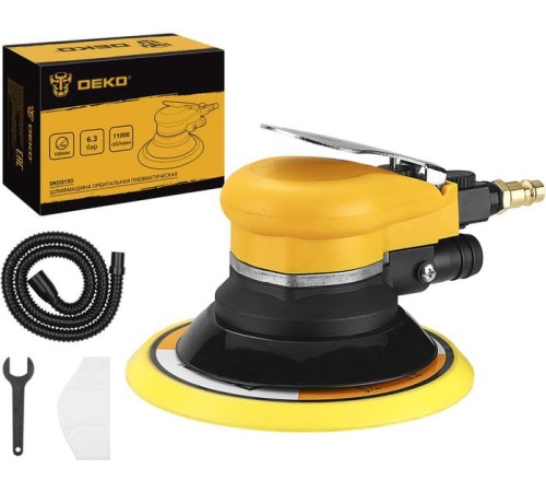 Пневмошлифмашина Deko DKOS150 063-4382